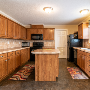 interior of dated kitchen in london ontario, as is kitchen in london ontario